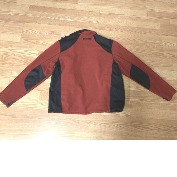 Eddie Bauer Coat Orange Red Adult Size M - Picture 2 of 3